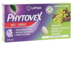 Phytovex Pastilles Nez-Gorges - 20 pastilles