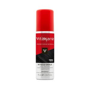 Vitalcare Spray de Retouche Instantanée pour Cheveux Noir 75 ml