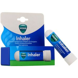 Vicks Inhaler, Tampon imprégné pour inhalation par fumigation 100ml