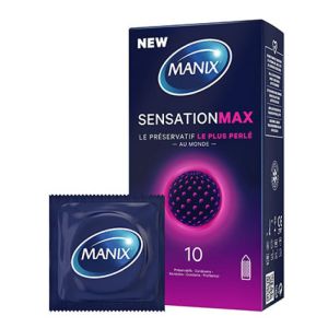 Manix Sensaion MAX 10 préservatifs