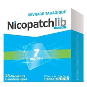 Nicopatchlib  7mg/24h - 28 dispositifs transdermiques