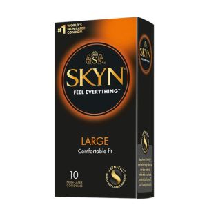 Skyn Large 10 Préservatifs Extra large sans latex