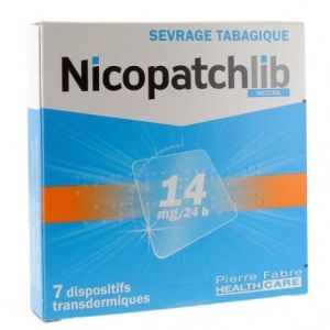 Nicopatchlib 14mg/24h - 28 dispositifs transdermiques