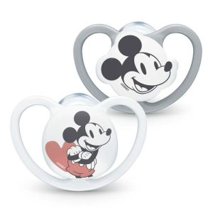 2 Sucette Disney Mickey Mouse Space 18-36 mois