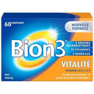 Vitamines contre la fatigue Bion®3 Vitalité - 30 comprimés