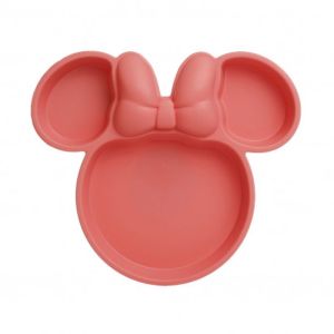 Assiette compartimentée Tête de Minnie