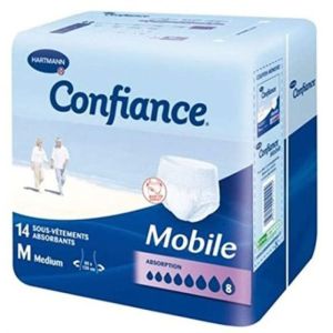 Confiance® Mobile taille M Absorption 8 gouttes