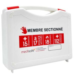 Valise de secours pour membre sectionné