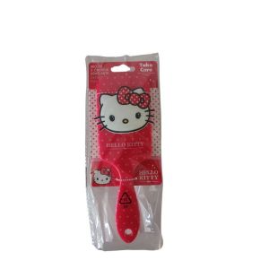 Brosse pour Cheveux Hello Kitty Rouge