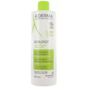 Biology Lait Démaquillant Dermatologique Bio 400 ml