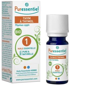 Huile essentielle Thym à thymol BIO - 5ml