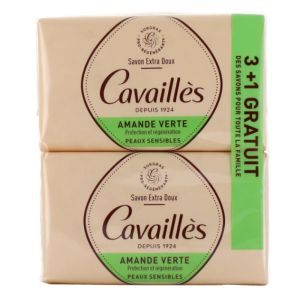 Savon Extra-Doux Amande Verte 4X250gr