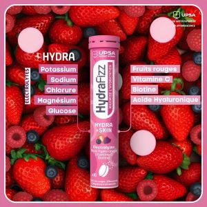 Hydrafizz Hydra +Skin - 16 comprimés