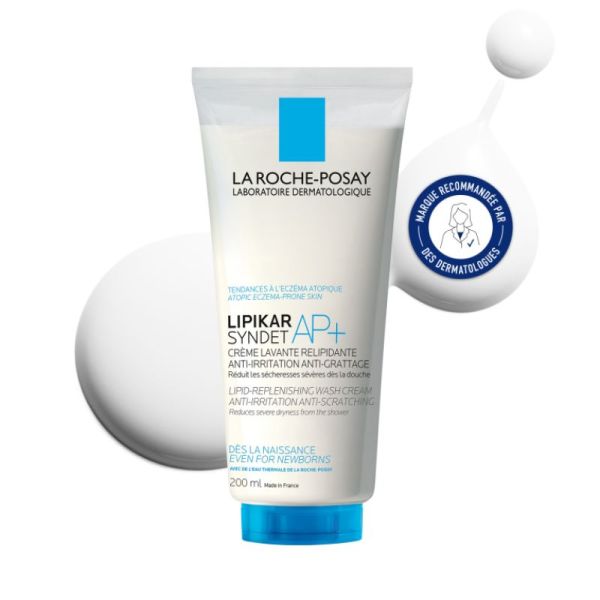 Crème lavante Lipikar Syndet AP+ 200 ml