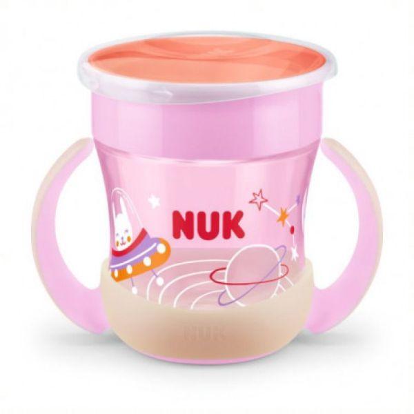 Tasse Mini Magic Cup Nuit avec poignées rose 6 mois +