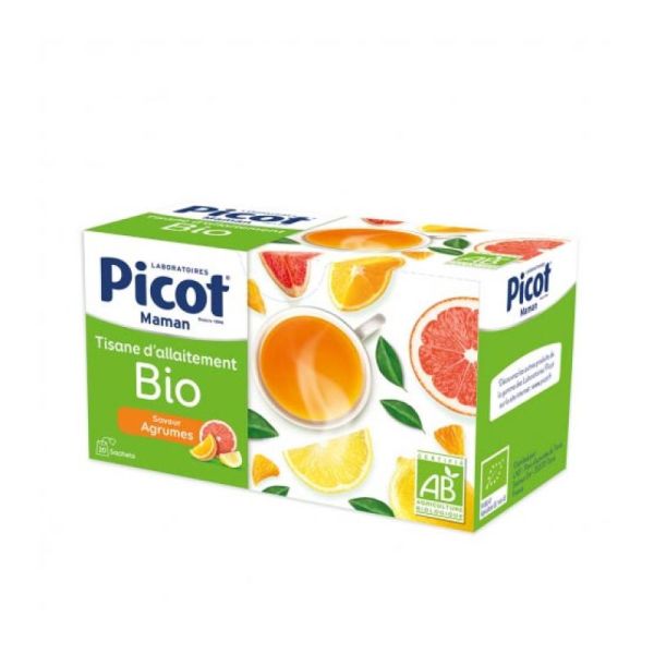 Tisane Alaittement BIO Agrumes - 20 sachets