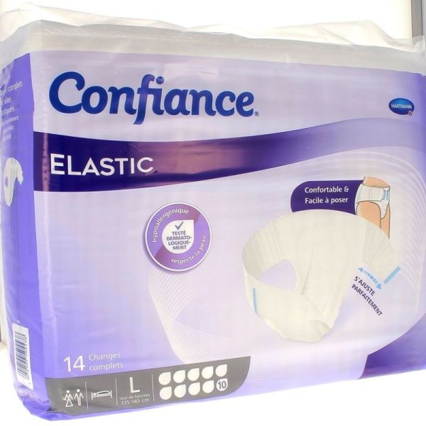 Confiance Elastic absorption 10 gouttes Taille L