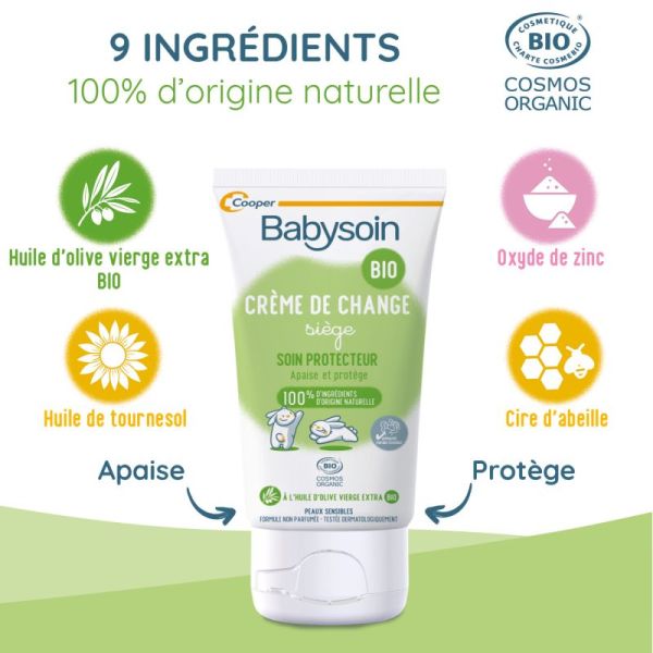 Crème de Change Organic 75gr