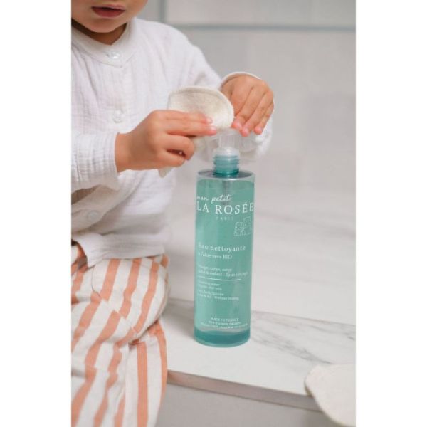 Eau nettoyante pour bébé à l'Aloé Véra 400ml