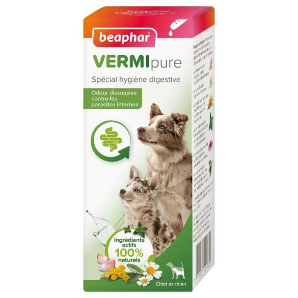 VERMIpure, Solution liquide pour chiot et chien - 50 ml