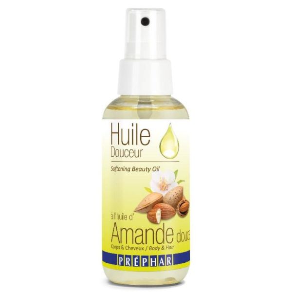 Huile nourrissante à l'huile d'Amande douce 100 ml