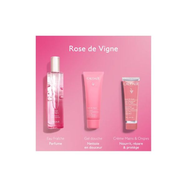 Coffret Eau Fraîche Rose de Vigne