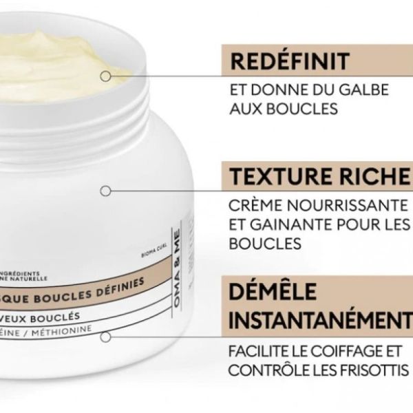 Masque Boucles Définies Ondulés à Bouclés 250 ml