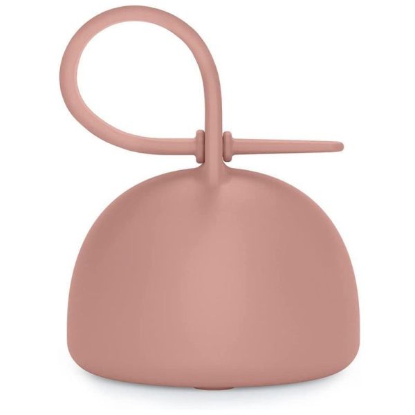 Le porte-tétine en silicone rose