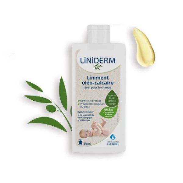 Le liniment oléo-calcaire certifié BIO 480ml