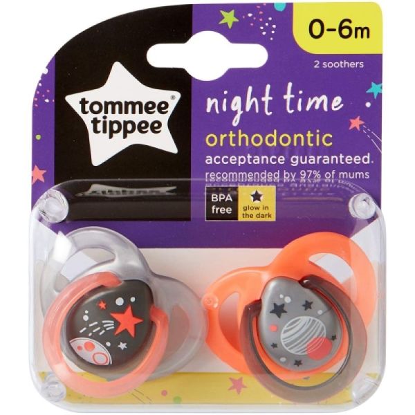 sucettes  TOMMEE TIPPEE ANYTIME 2 SUCETTES 0-6M