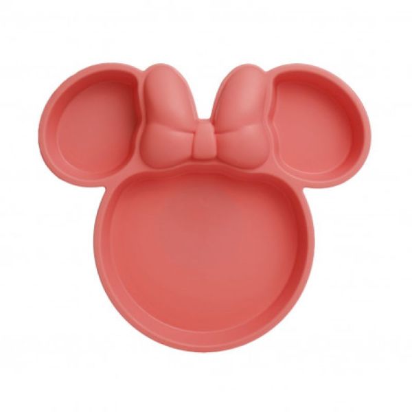 Assiette compartimentée Tête de Minnie