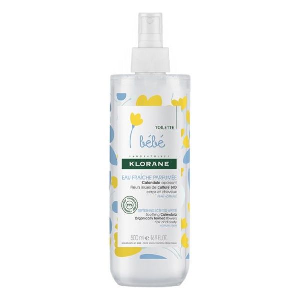 Klorane Bébé Eau Fraiche Parfumé 500ml