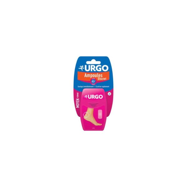 Pansement Ampoules Talon Ultra Discret - 5 Pansements