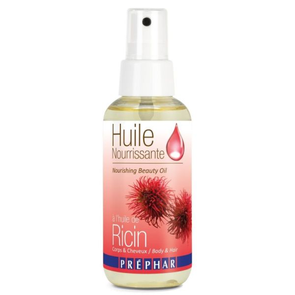 Huile nourrissante à l'huile de ricin 100 ml