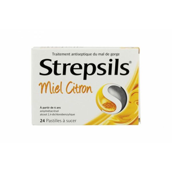 MIEL CITRON 24 pastilles à sucer