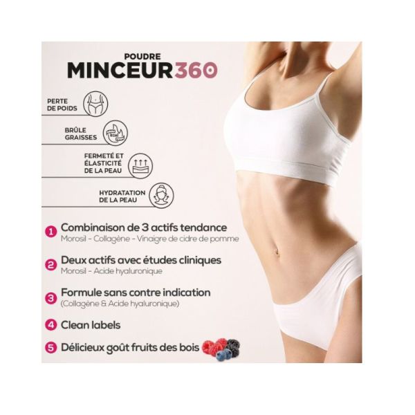 MINCEUR ACTIVE - Morosil poudre minceur 360