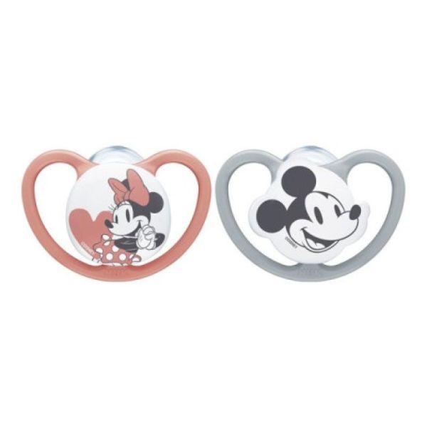 Sucette en silicone Minnie Space 6-18m