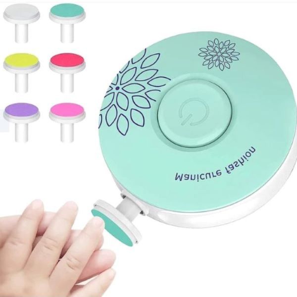 Lime à ongles rose électrique pour bébé