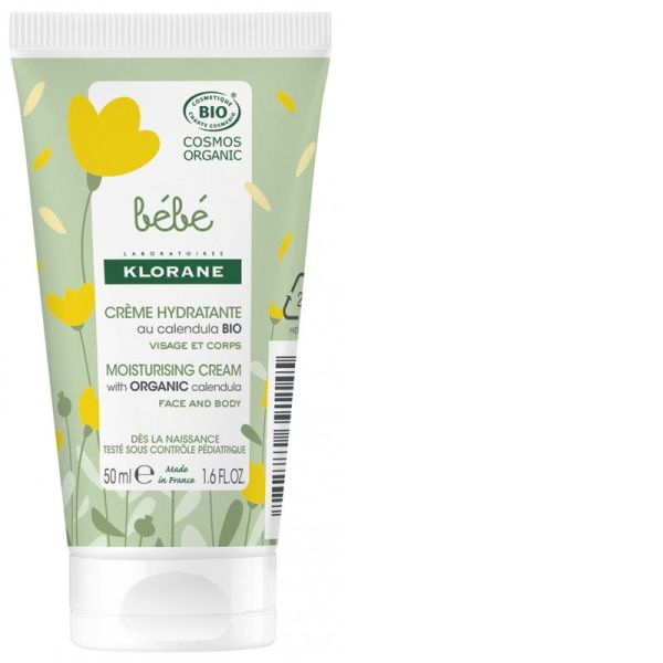 Bébé Crème Hydratante Bio 50 ml