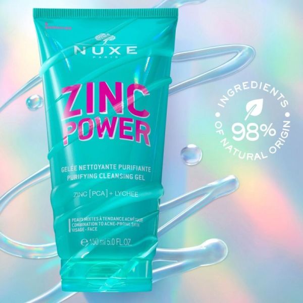 Zinc Power Gelée Nettoyante Purifiante 150ml