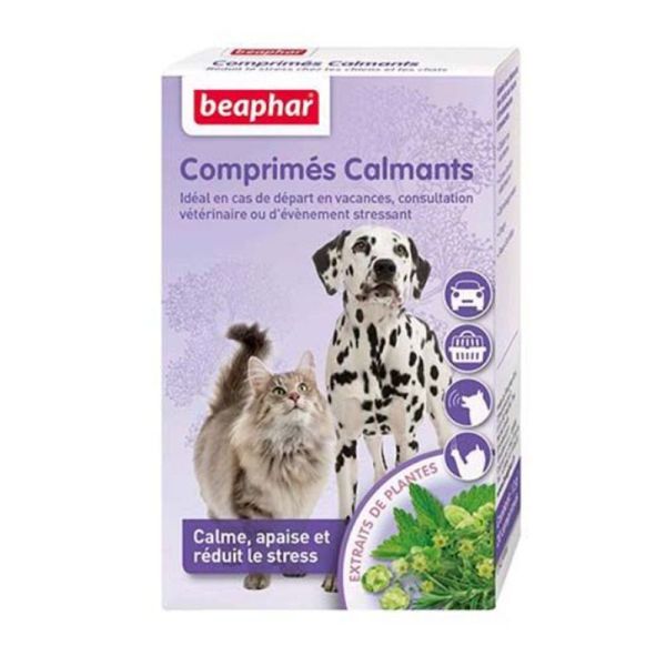 Comprimés calmants pour chien et chat - 20 comprimés