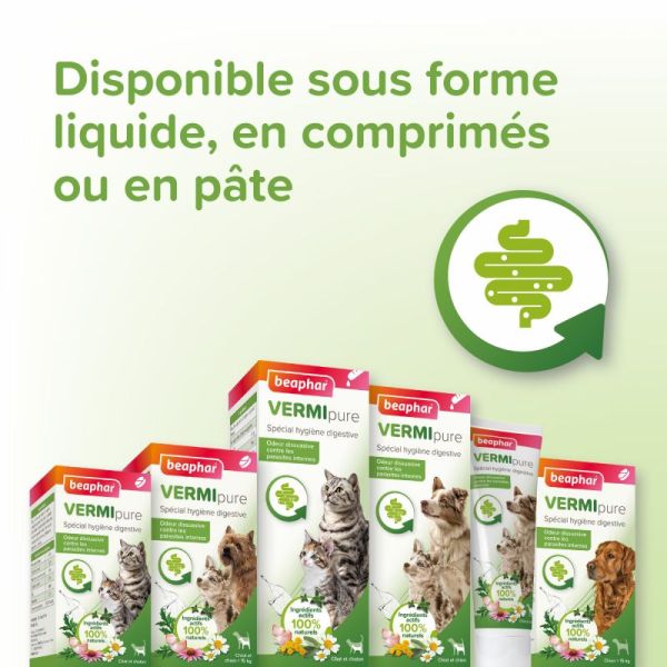 VERMIpure, Solution liquide pour chiot et chien - 50 ml