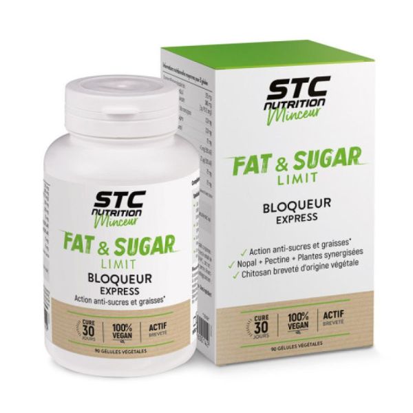 Fat And Sugar Limite/90 gélules
