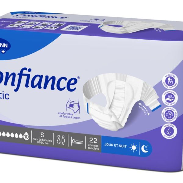 Confiance® Elastic 10 Gouttes Taille S