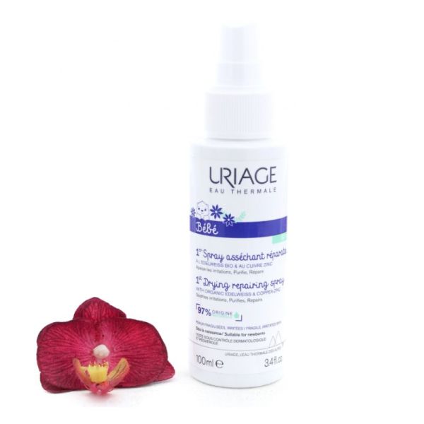 Uriage Bébé 1er Soin Spray Asséchant Réparateur 100ml