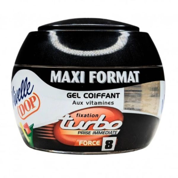 Gel coiffant fixation turbo, force 8 - 150 ml