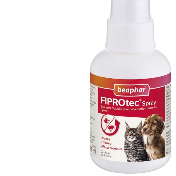 Beaphar Fiprotec Spray chien et chat, 100ml