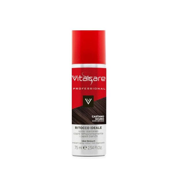 Vitalcare Spray instantané Recouvrement Couleur Châtain foncé 75ml